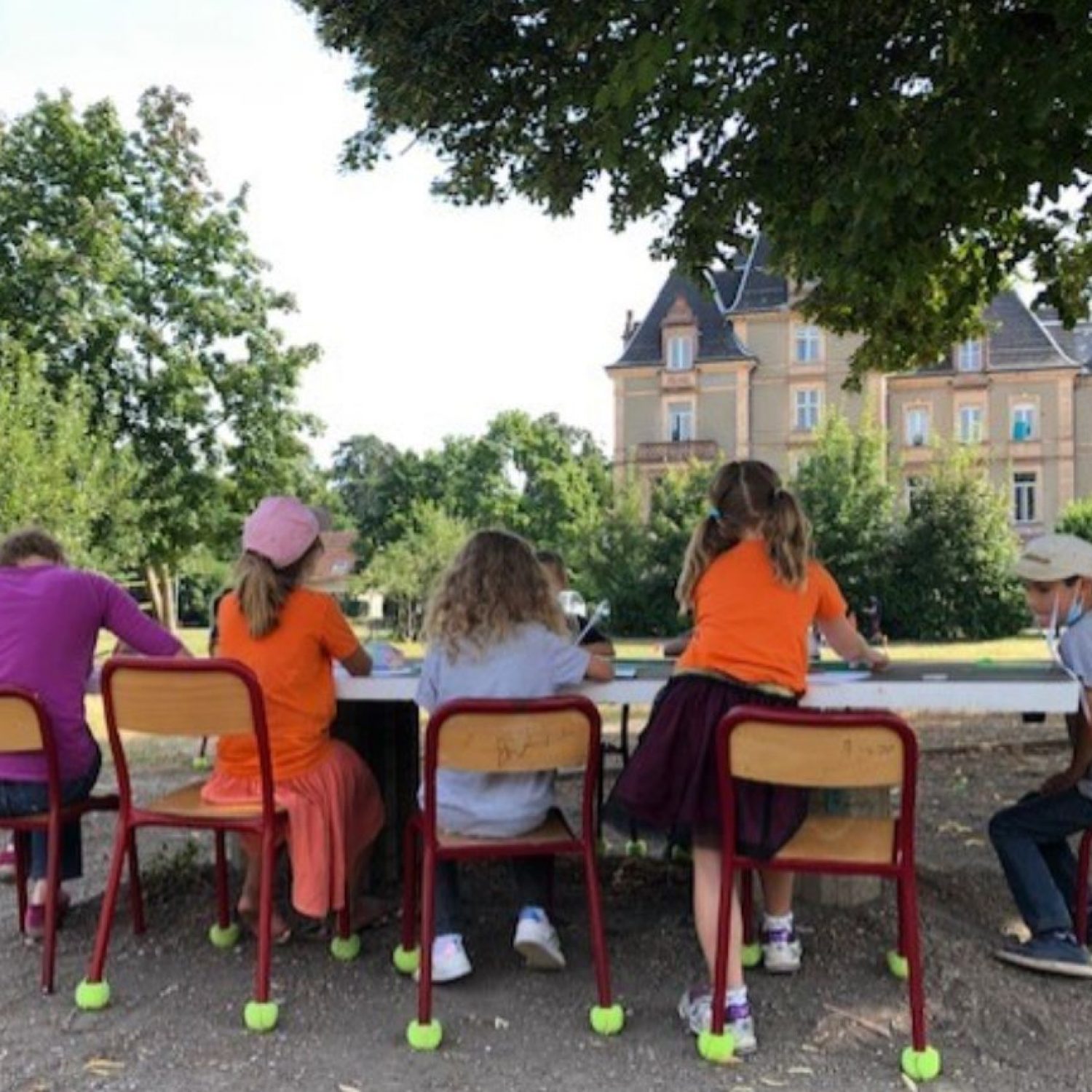 apcm freiwilligendienste frankreich Kinder lernen im freien