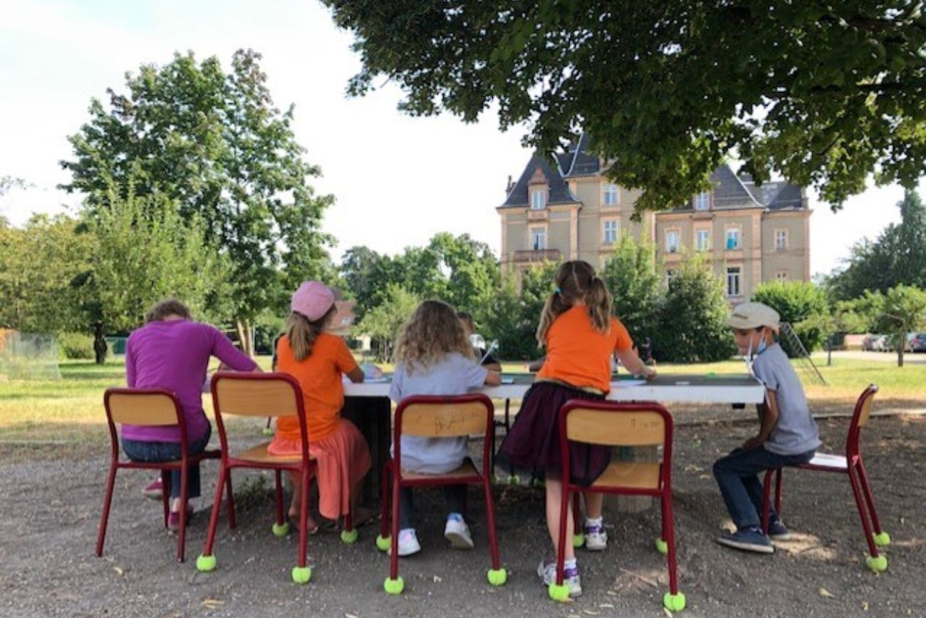 apcm freiwilligendienste frankreich Kinder lernen im freien